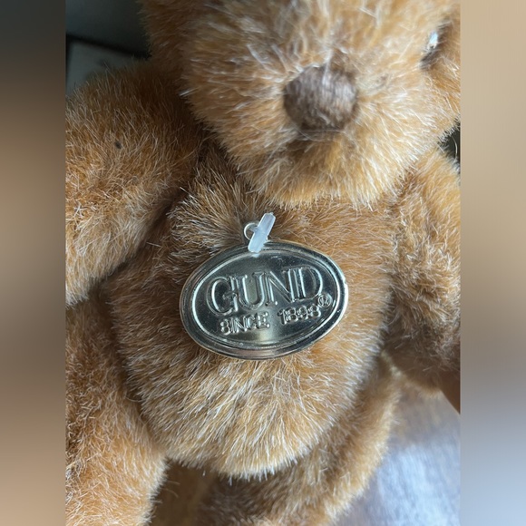 Gund 1989 Collector's Classic Tan Teddy Bear Plush Stuffed Animal 9" - Picture 2 of 8